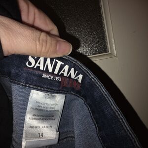 Santana Jeans Women’s Dark Blue Stretch Jeans